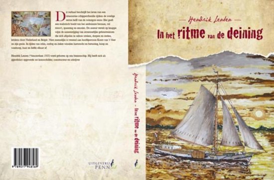 Cover van het boek 'In het ritme van de deining' van Hendrik Lenten