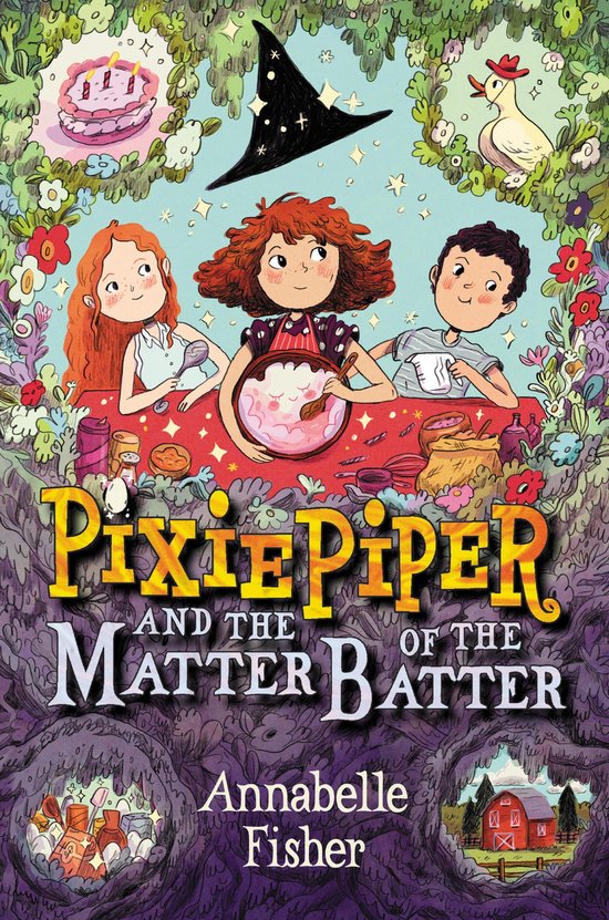 Pixie Piper and the Matter of the Batter - cover
