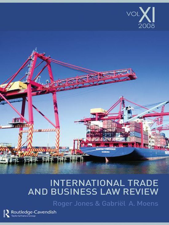 International Trade and Business Law Review: Volume XI - cover