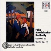 Mendelssohn: Octet Op 20, Quintet Op 18 / Ross Pople, et al