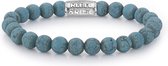 Rebel and Rose Mad Turquoise Delight Armband RR-80043-S-L (Lengte: 19 cm)