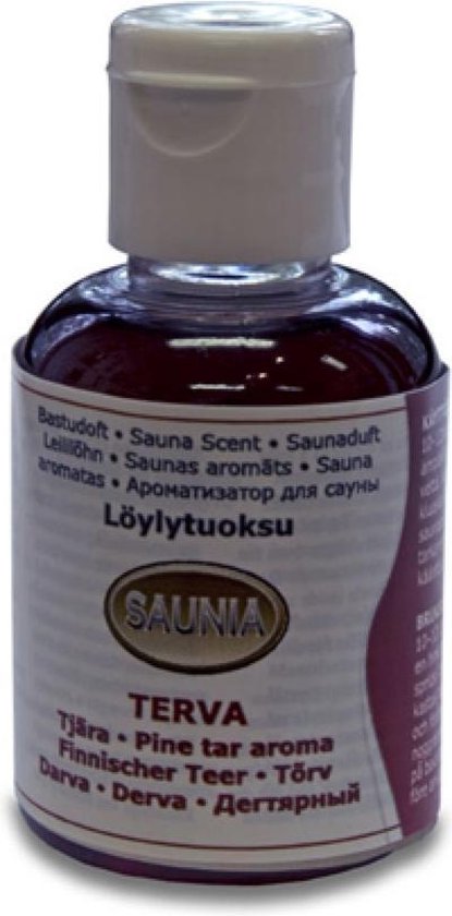 Saunia - Sauna geur - Terva 'teer' - 50ml