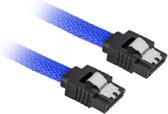 Sharkoon Sata 3 SATA-kabel 0,6 m SATA 7-pin Zwart, Blauw