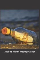 Plan On It 2020 Weekly Calendar Planner - Message In A Bottle