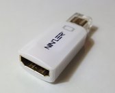 Ninzer Mini Displayport naar HDMI Adapter \ Converter | Wit