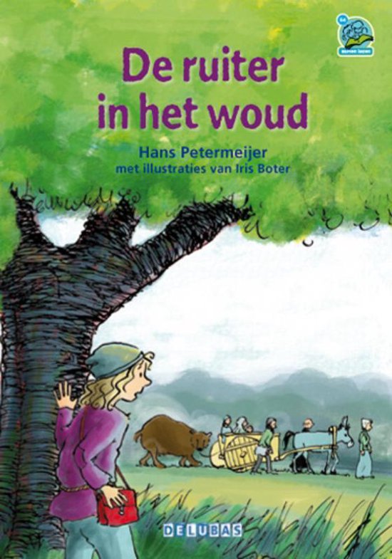 Cover van het boek 'De ruiter in het woud' van Hans Petermeijer