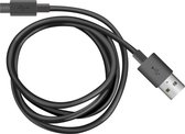 Kabel USB naar Micro-USB KSIX 3 m Zwart