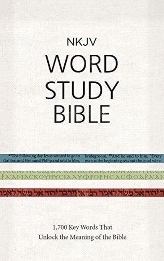 NKJV Word Study Bible Colour Hardcover - Diverse auteurs | Tiliboo-afrobeat.com