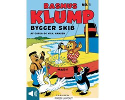 Rasmus Klump 1 - Rasmus Klump bygger skib