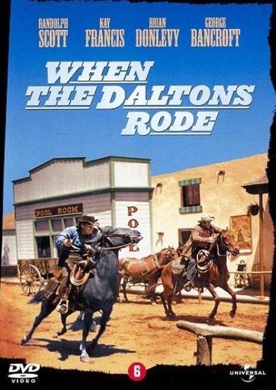 Cover van de film 'When The Daltons Rode'