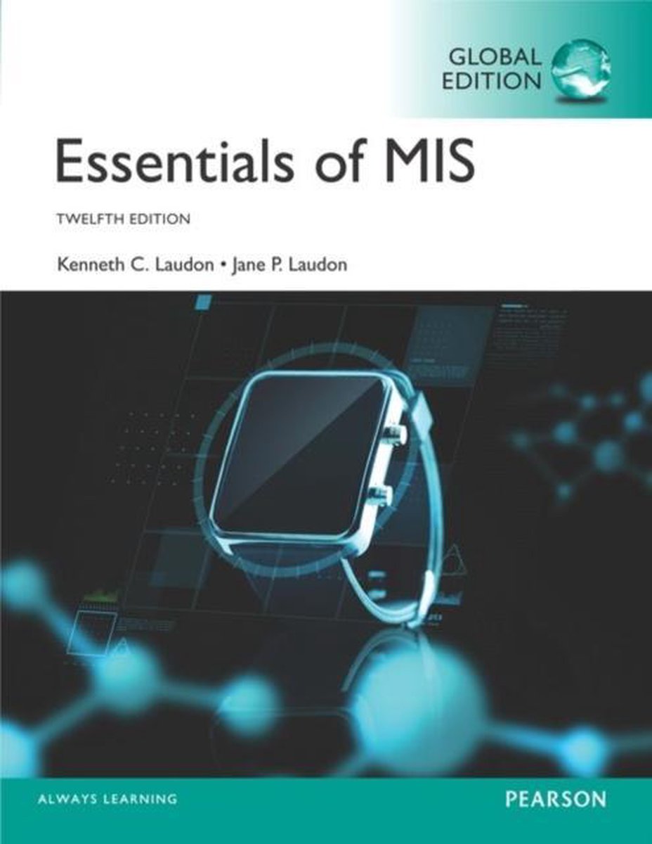 Essentials of MIS, Global Edition - Jane Laudon