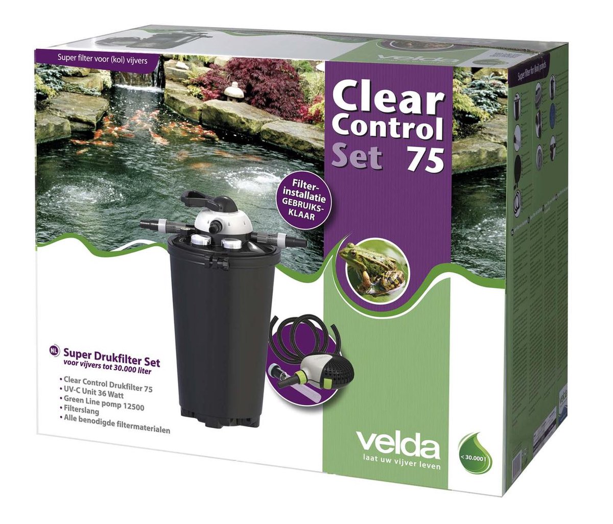 Velda Clear Control Set Vijverfilter 75