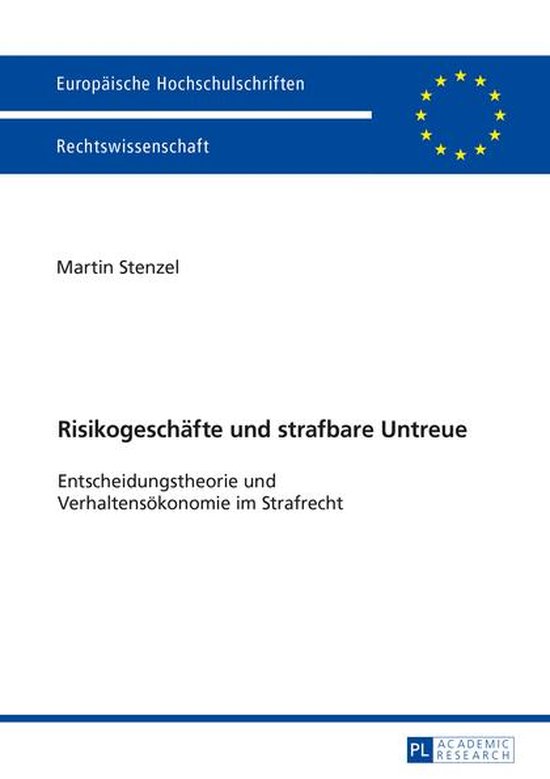 Europaeische Hochschulschriften Recht 5836 - Risikogeschaeft ... - cover