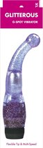 Minx Glitterous G Spot Vibrator Purple OS