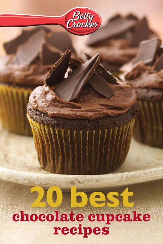 Betty Crocker 20 Best Chocolate Cupcake Recipes - cover