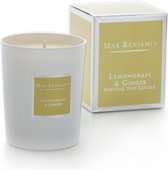Max Benjamin - Geurkaars Classic - 190 g - Lemongrass & Ginger