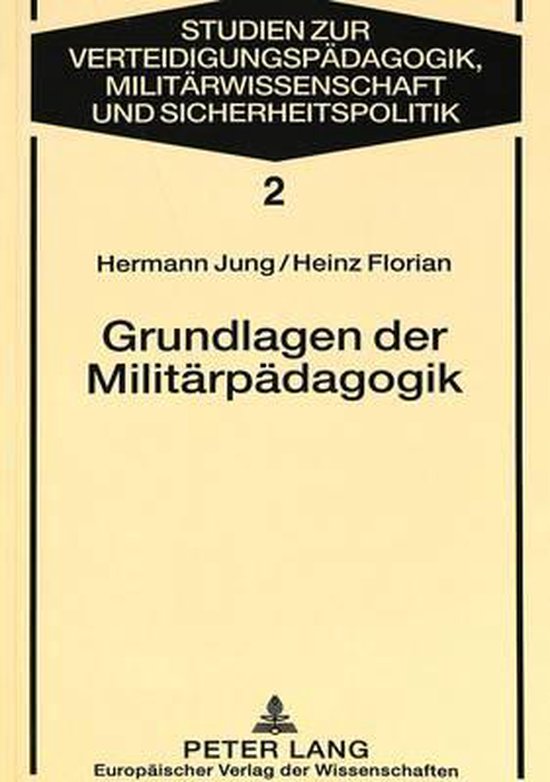 Grundlagen der Militärpädagogik - cover