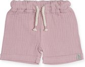 Jollein Meisjes Broek - Cotton wrinkled pink - Maat 74/80