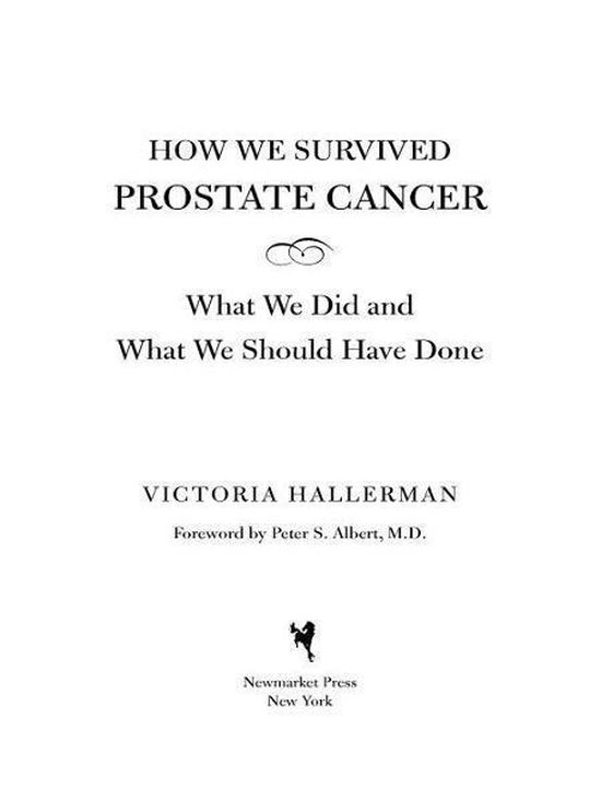 How We Survived Prostate Cancer - cover