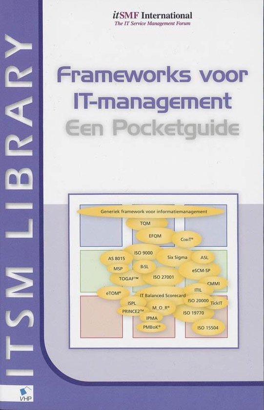 Cover van het boek 'Frameworks voor IT-management'