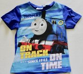 Blauw t-shirt van Thomas de trein maat 92