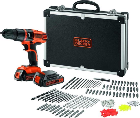 Accuboormachine Powerplus 18V 2X Li-ion accu en lader