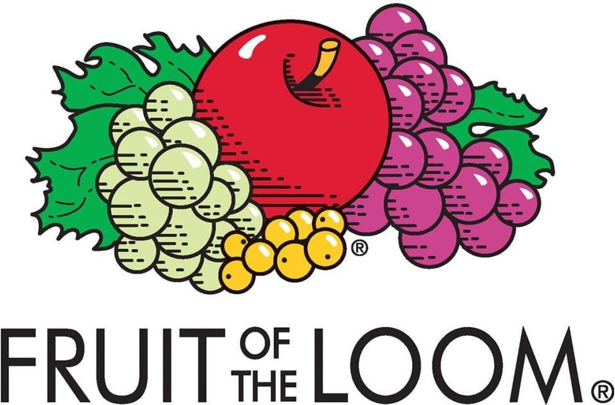 10 Fruit of the Loom Original T-shirt 100% katoen multi-kleur M | bol.com