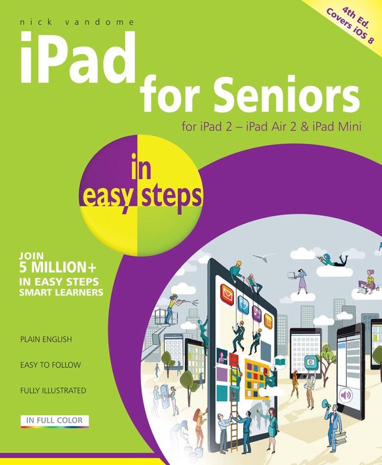 In Easy Steps - iPad for Seniors in easy steps, 4th edition - cover