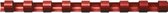 Fellowes bindruggen, pak van 100 stuks, 12 mm, rood