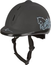 Ruiterhelm Beauty VG1,zwart, maat 53-57