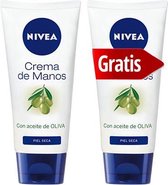 Nivea Oliva Oil Hand Cream Dry Skin - 100ml 2X Voordeelverpakking