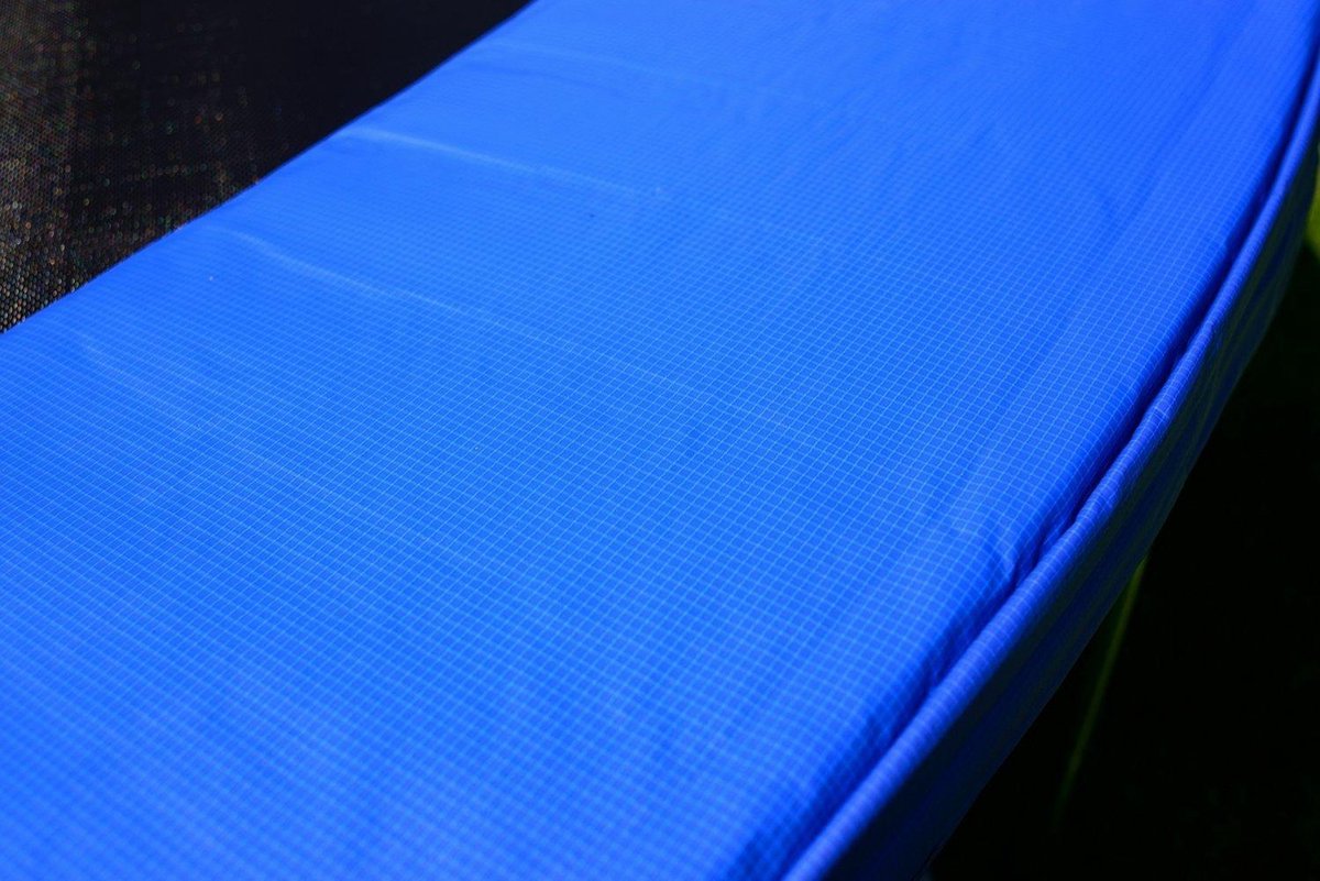 Trampoline - blauw - 465 cm - met net en ladder - tot 150 KG – foto 7