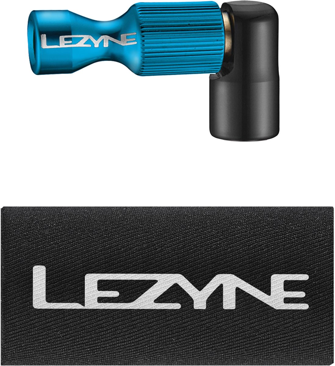 Lezyne Cnc Co2 Klepadapter Zilver