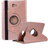 Galaxy Tab A 10.1 2016 inch SM T580 / T585 Tablet hoesje met 360° draaistand Rose Goud