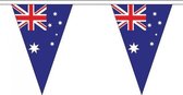 Australie landen punt vlaggetjes 20 meter - slinger / vlaggenlijn
