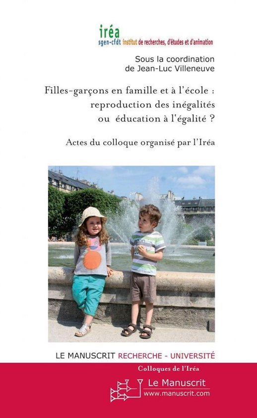 Filles-garçons en famille et à l'école : Reproduction des ... - cover