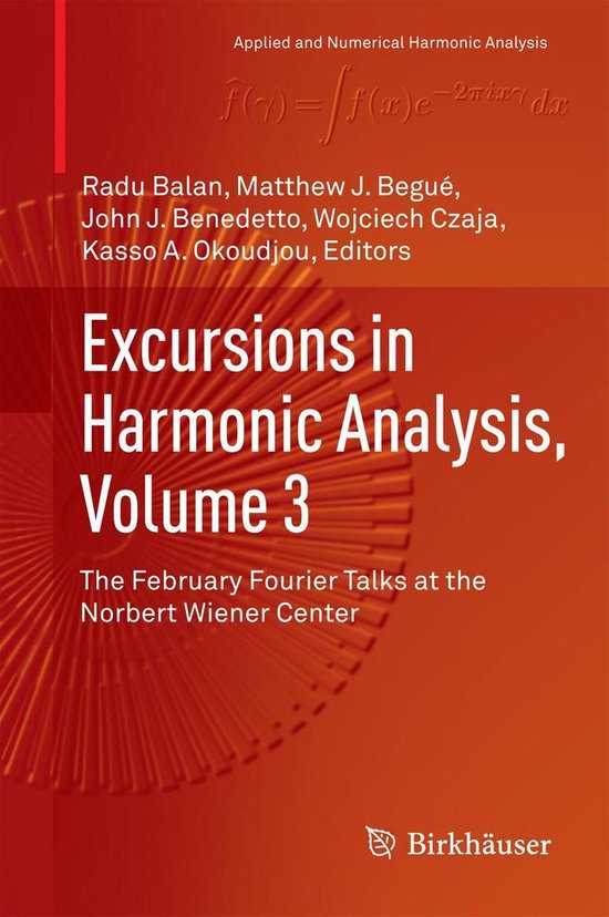 Mathematics and Statistics (R0) - Excursions in Harmonic Ana ... - cover