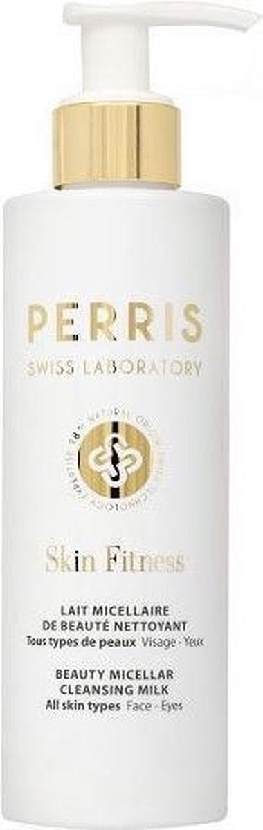 PERRIS SWISS LABORATORY - PERRIS SKIN FITNESS BEAUTY MICELLAR CLEANSING MILK - 200 ml - reinigingsmelk