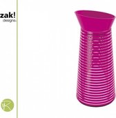 Zak!Designs Swirl - Waterkaraf - 1 liter - Fuchsia