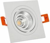 Verstelbare Vierkante Witte LED Downlight - Crius