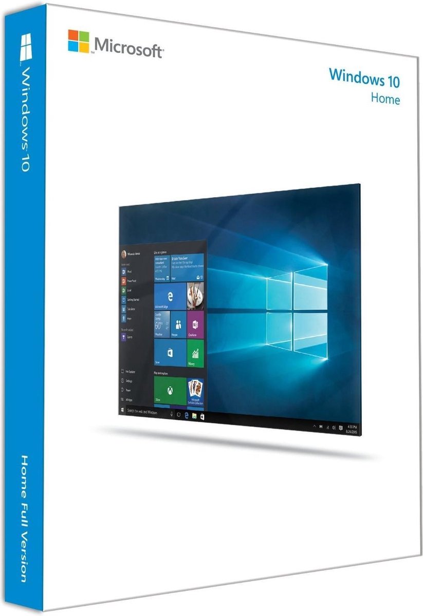 Microsoft Windows 10 Home - Nederlands / PC - USB VERSIE