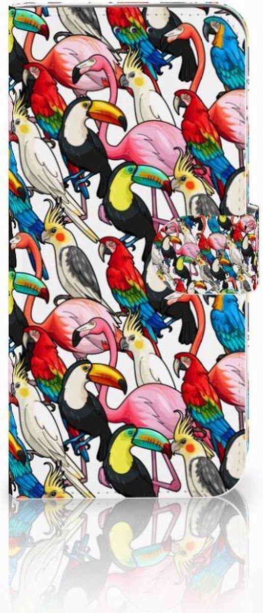 Samsung Galaxy A50 Telefoonhoesje met Pasjes Birds