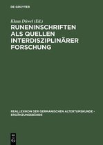 Runeninschriften als Quellen interdisziplinarer Forschung