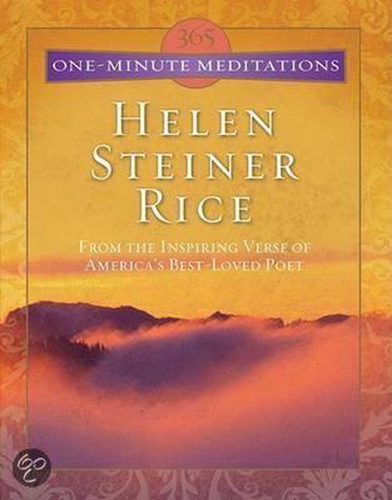 365 OneMinute Meditations Helen Steiner Rice, Helen Steiner Rice