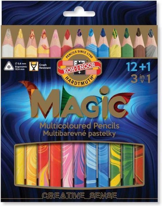 Crayons de couleur assortis MAGIC | bol.com