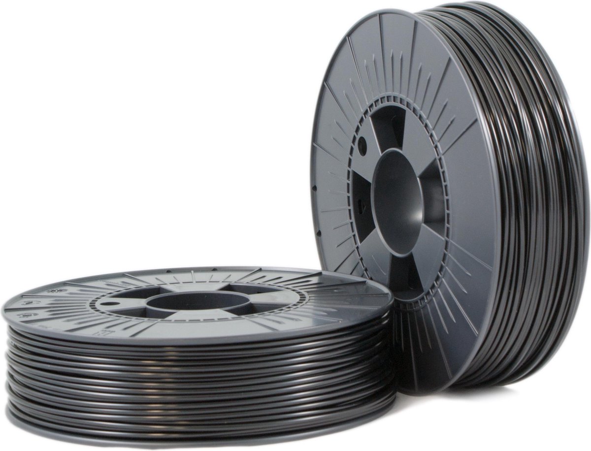 ABS 2,85mm black ca. RAL 9017 0,75kg - 3D Filament Supplies