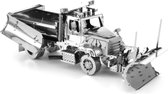 The 3D Model Kit of a Freightliner 114SD Snow Plow.

3d metal model kit

easy to assemble

simply snip out the pieces and bend the tabs through corresponding connection points

tweezers or small needle nose pliers are suggested to facilitate