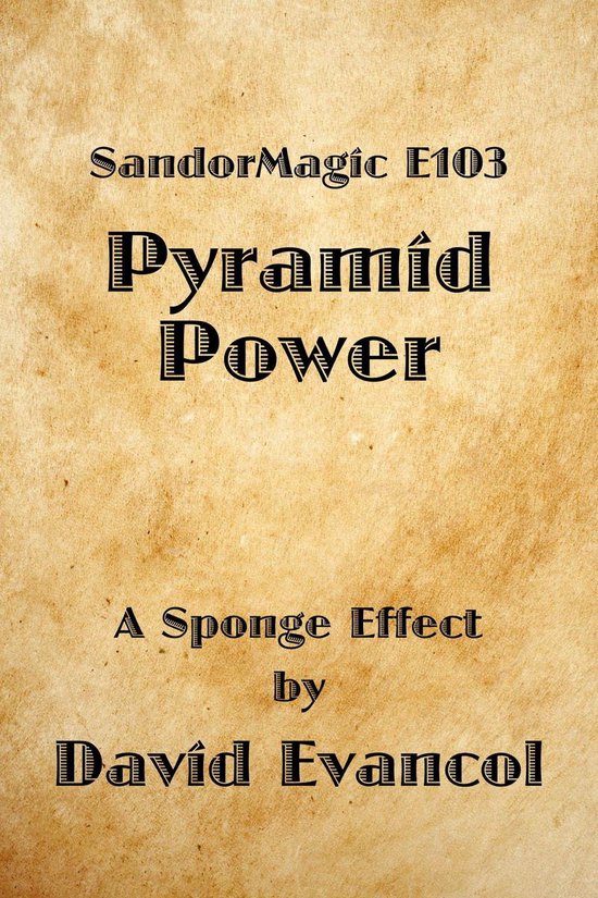 SandorMagic E103: Pyramid Power - cover