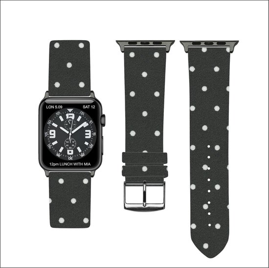Bracelet en coton Fab Straps - Apple Watch Series 1/2/3 (42mm) - Jaune