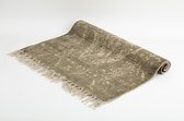 Flamant Home Linen Medaillon Taupe - Badmat - 70 x 140cm